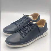 MCGUFFEY MEN'S GOLF SHOES Navy LEATHER JOHNSTON & MURPHY Waterproof