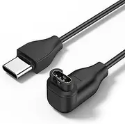 Charger for Garmin Vivoactive 3 3S 4 4S, 1m Watch Charger Cable for Fenix 7 6 5 S X Charger, Forerunner 945 935 245 245 Music 45 45S 645 645 Music, Vivomove 3 3S, Intinct/Instinct Tide (USB-C)