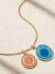 [Pascale Monvoisin] Pascale Monvoisin - Hydra + Faro + June 9-karat Gold, Sterling Silver, Resin And Tsavorite Necklace - One size One size Gold