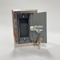 在飛比找蝦皮購物優惠-鐵捲門 鐵門 電動 門 開關 控制盒 白鐵盒 不鏽鋼