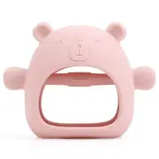 Silicone Baby Teether Toy for Infants 3+ Months, Anti-Drop Silicone Baby Mitt...