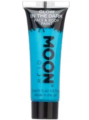 Moon Glow Blue Glow In The Dark Cream Face Paint