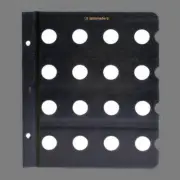 Whitman Coin Album Page Blank 19mm