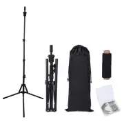 Adjustable Wig Stand Tripod, Mannequin Head Stand for Cosmetology Hairdressin...