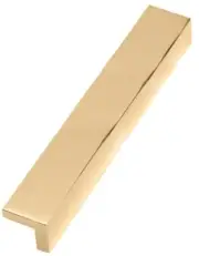 Alno A960-8-PB Tab Pulls 8" Pull Polished Brass
