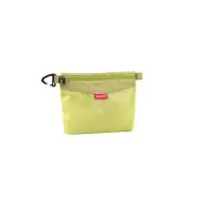 pack all Water-resistant Material Zipper Pouch, Mesh Zipper Bags Small Green