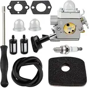 HPENP BG56C Carburetor for STIHL BG56 Leaf Blower Replace for ZAMA C1M-S260B 4241-120-0632 4241-120-0622 4241-120-0615 with Primer Bulb Fuel Filter Spark Plug