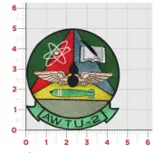 5" MARINE CORPS AWTU-2 HELICOPTER SQUADRON HOOK & LOOP EMBROIDERED JACKET PATCH