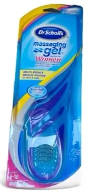 Dr Scholl’s Massaging Gel Insoles For Women’s Size 6-10 One Pair BRAND NEW