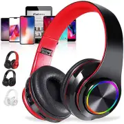 Super Bass Wireless Bluetooth Headphones Foldable Stereo Earphones Headsets Mic