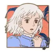 HOWL'S MOVING CASTLE ENAMEL PIN - YOUNG HOWL - FREE AU POST - AU STOCK
