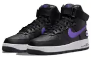 Nike Air Force 1 '07 LV8 Hoops Black. US 10 Authentic.