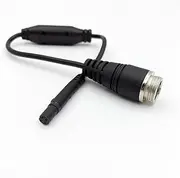 BIZOCA 4P Car Recorder Extension Cable 12V to 3.3V Step-Down Board Video Surveillance 4 Pin Adapter Cable Compatible Camera(4)