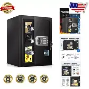 Sturdy Waterproof Safe with Keypad & Alarm – Perfect for Documents & Valuables