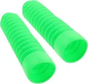 GRIRIW Motorcycle Fork Guards Set of 1 Pair Universal Gaiters Front Fork Protector Cover Dampening Boot for Models