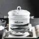 可明火耐高溫家用高硼硅玻璃透明雙耳湯鍋養生煲粥燉鍋小號燒水鍋