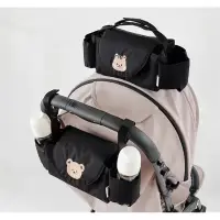 在飛比找蝦皮購物優惠-B42現貨·推車包▪️韓國ins刺繡小熊收納包 尿布置物袋 