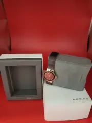 Bering Time Classic Rose Gold Steel Case & Silver Strap Women's Watch( Ster 968