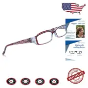 Lightweight Super Strength Reading Glasses - Flexible Style for Everyday Use