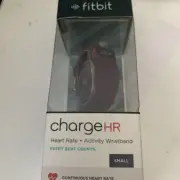 New Fitbit Charge HR Activity Tracker Heart Rate Monitor Purple Sealed