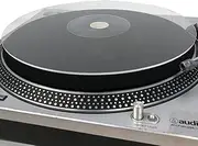 Mobile Pro Shop Acrylic Turntable Mat - Acrylic Slipmat for Vinyl LP Record Players - Improves Sound Quality & Provides Tighter Bass - Anti Static Platter mat (Clear Transparent)