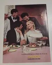 Caesars Casino Atlanic City Print Ad 8x11 1983 Great To Frame