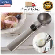Stainless Steel Ice Cream Scoop With Easy Trigger Cookie Watermelon Dough Spoon