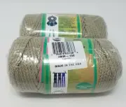 Lot of 2 rolls Thatch 4mm Bonnie Braid Braided Macrame Craft Cord 200yds