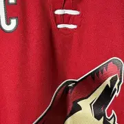 NHL Arizona Coyotes Authentic Pro Hockey Jersey - Red Team Captain Jersey
