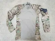 Massif Flame Resistant Army Combat Shirt ACS FR Multicam Top Medium