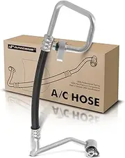 A-Premium A/C Discharge Line Hose Assembly Compatible with Chrysler Town & Country 2005-2007, Dodge Caravan 2005-2007, Grand Caravan 2005-2007, 3.3L 3.8L, Compressor to Condenser