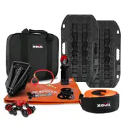 X-BULL 4X4 Recovery Kit Recovery tracks Truck Snatch Strap Offroad Car 4WD 13PCS