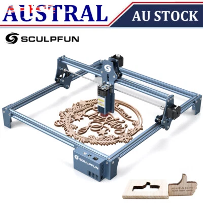 SCULPFUN S9 Laser Engraving Machine Quick Assembly Wood Acrylic Laser Engraver
