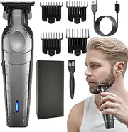 Electric Razor For Men - Electric Razor For Men Beard Trimmer | Rechargeable Electric | Powerfu Electric Mustache Trimmer | Portable Cordless Clippers Beard Groomer For Head