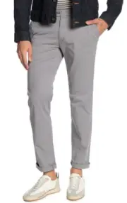 Brax Evans Triplestone Regular Fit Chino Pants Grey NWT $188