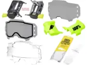 100% Armega Goggle Forecast Roll-Off Accessories Engine Lens Canister Tear Offs