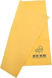 SUPVOX Soft Absorbent Cleaning Cloth Piano Wipes for Violin Guitar Flute Saxophone Trumpet Washable Reusable Dust
