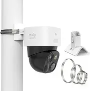 HOLACA Pole Mount for eufy SoloCam S340 360°Adjustable Railing Bracket Clip Holder