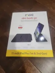 Zagg Slim Book Go Ultra-Slim Keyboard & Detachable Case For 11 Inch IPad Pro