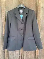 NEW Black On Course Ashby Show Jacket Women's Size 14 Dressage Hunter Jumper
