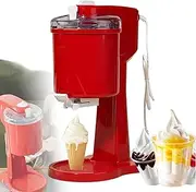 Automatic Stirring Homemade Ice Cream Machine,Portable Mini Soft Ice Cream Makers,DIY Kitchen Fruit Soft Serve Ice Cream Machine,Yoghurt Sorbet Ice Cream Tool,for Cones, Sundaes,Snow Cups