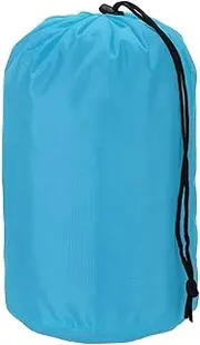 uxcell Stuff Sack, Nylon Waterproof Storage Sacks Portable Drawstring Dry Stuff Bag Gear Organization with Toggle, 5x10Inch Fit for Backpacking Camping Traveling Hiking(Blue)