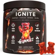 Pre Workout Gummies OxyShred Stim Fat Burner Gummy | Focus, Energy, Thermo Shred