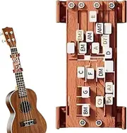 Guitar Chord Presser With 16 Common Chords, Guitar Chord Trainer, Finger Guitar Accessories Guitar Learning Tools, One-Key Chord Assisted Learning Tool Guitar Assistant Practical Teaching Tool