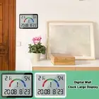 Large LED Digital Alarm Clock Temperature Date Display Electronic Clock U0Y0