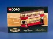 Corgi 36704 Tramway Classics London Transport Fully Closed Last Tram Week LE