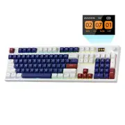LTC Nimbleback NB1041 PRO Wireless Mechanical Keyboard w/Display Screen & Kno...