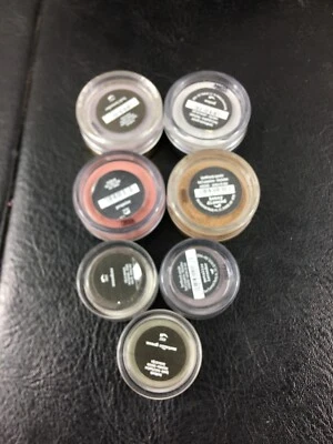 Lot of 7 bareMinerals Eye Shadow Eyecolor, Different Shades