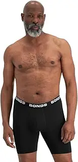 [Generic] 10 x Mens Total Package Long Trunks Underwear Undies Black