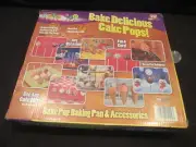 Vintage TELE BAKE POP Bake Delicious Cake Pops Kit Non Stick Makes 18 Pops NIB